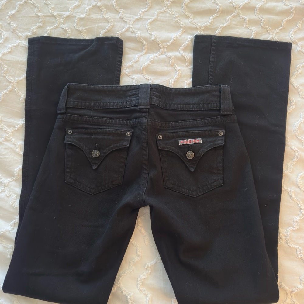Black Hudson Women's Jeans - Classic Back Pocket Design